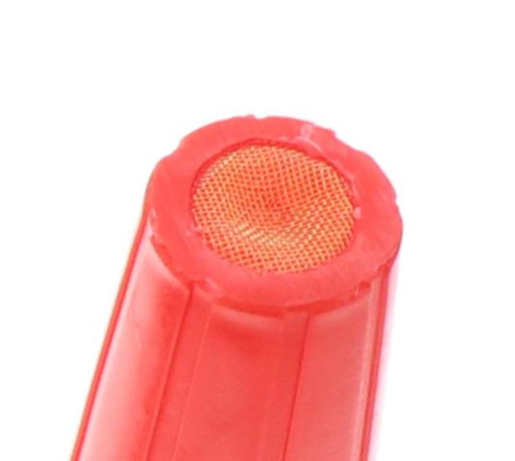 LubriMatic 75-070 Polyethylene Plastic Funnel w/ Screen - 2 Quart - Image 5